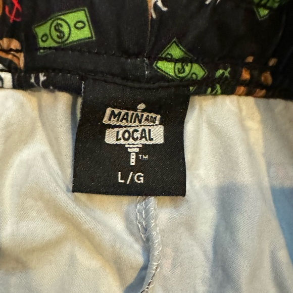 NWT Reindeer Money Rein Christmas Reindeer Pajama Lounge Pants Mens Size Large - Picture 6 of 7